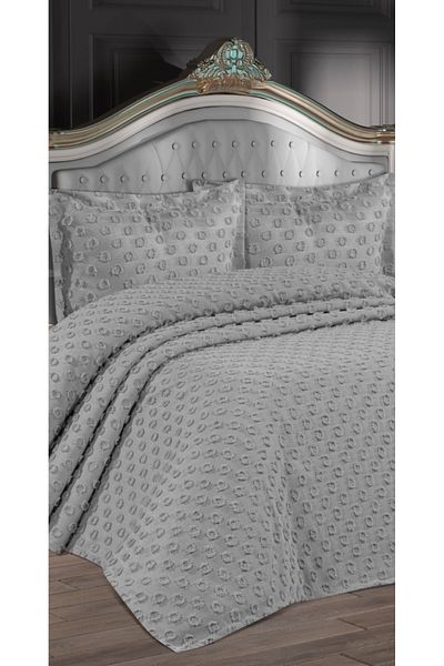 Estima Pompom Double Bedspread Tasseled Bedspread