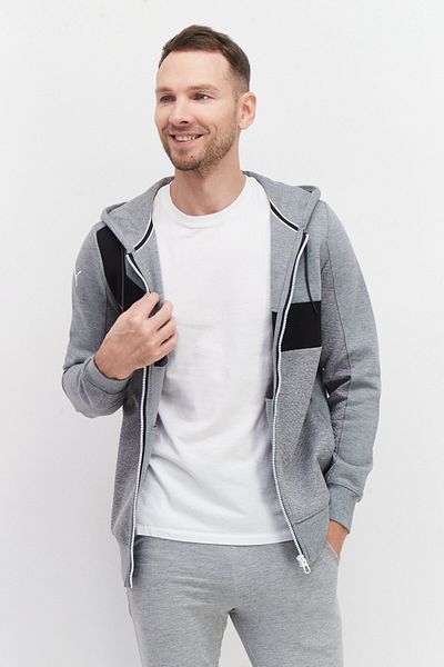 Puma Men Sporswear Fit Bmw Motorsport Outdoor Sweatshirt, Grey