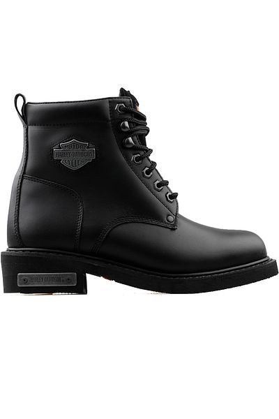 Harley Davidson Gibson Black Leather Boots & Bootie