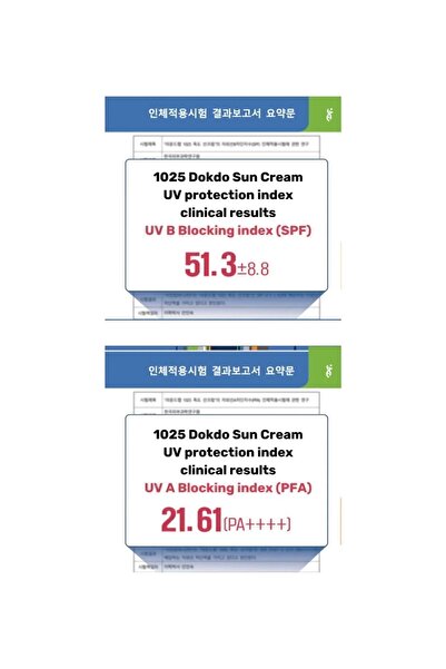 Round Lab 1025 Dokdo Sunscreen - Niacinamide & Hyalüronik Asit Içeren Hassas Cilt Güneş Koruyucu 50m