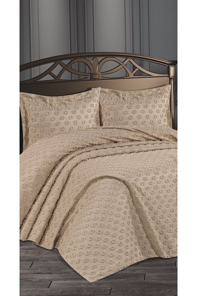 Estima Pompom Double Bedspread Tasseled Bedspread