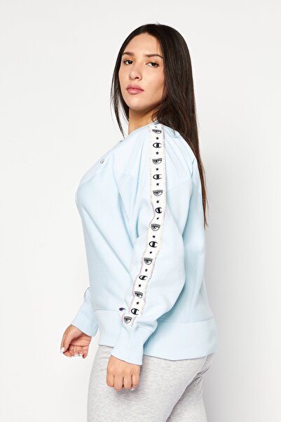 Champion Women Sportswear Fit Long Sleeve Outdoor Sweatshirts, Blue