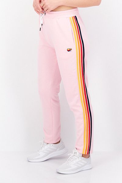 Ocean Pacific Women Drawstring Embroidered Logo Sweatpants, Pink