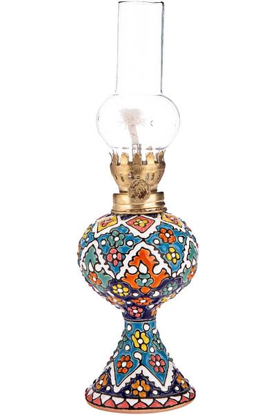 AKDC Decorative Lamp 8Cm X 8Cm X 25Cm Multicolour