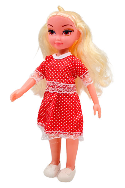 Global Toys Elissa Moda Bebek - 33 cm Sesli Kız Bebek