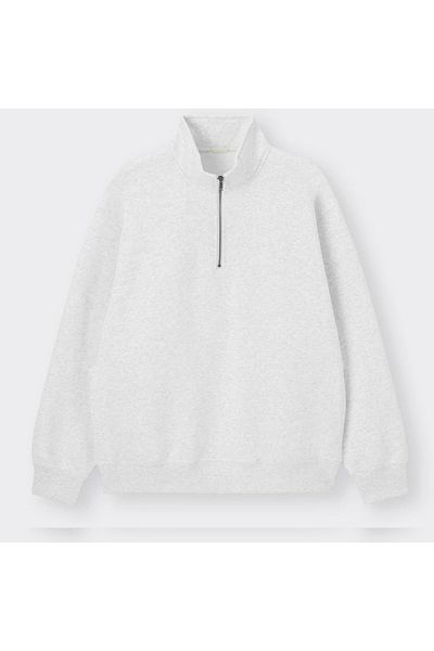 COMBİNE MİCHAİL Men's Stand Collar Zippered Sweatshirt Grimelanj