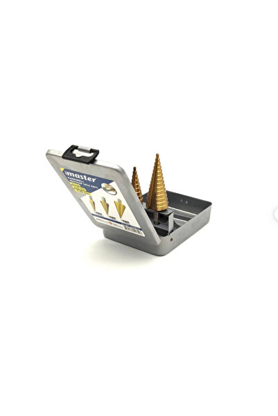Master 530670 Kademeli Sac Delme Matkap Ucu (step Drill) 3 Parça Set