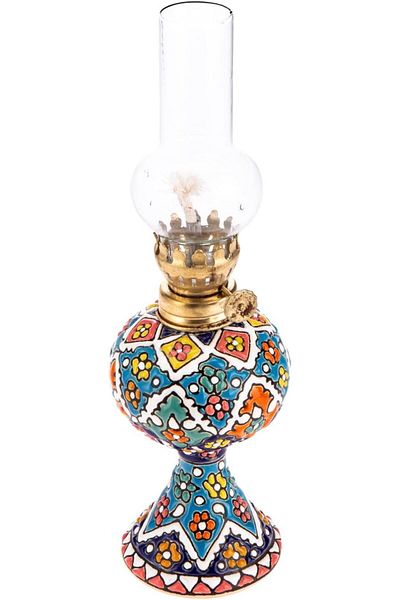 AKDC Decorative Lamp 8Cm X 8Cm X 25Cm Multicolour