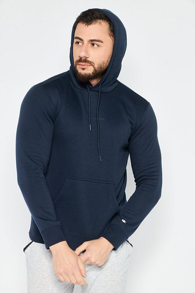 Champion Men Sportswear Fit Long Sleeves Outdoors Sweatshirts, Navy