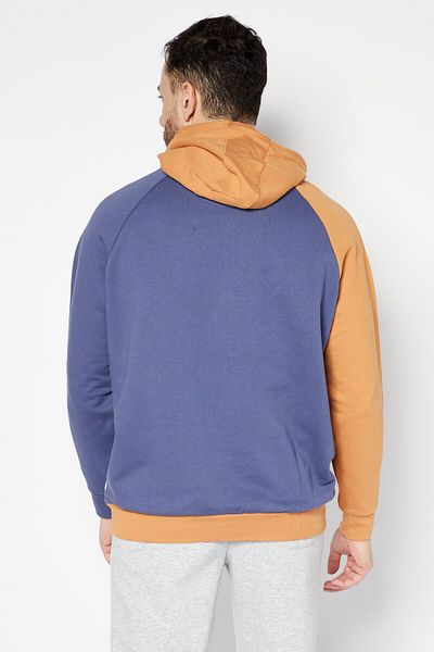 Lyle & Scott Men Hooded Long Sleeve Brand Logo Sweatshirt, Brawn Combo