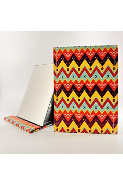 Tedz Collection MORDİNO Cilt Kapaklı 15x21 cm Orta Boy Masa Aynası