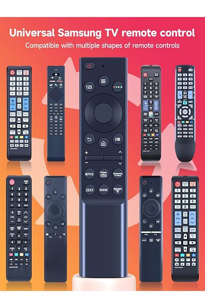 AWH Universal Remote for Samsung Smart 4K QLED LED UHD TV, with Netflix & Prime Video Buttons