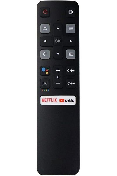 AWH OEM Replacement Remote for TCL TV RC802V FNR1, Netflix&YouTube Keys, Fits 32S6500A 65P8S 55P8S