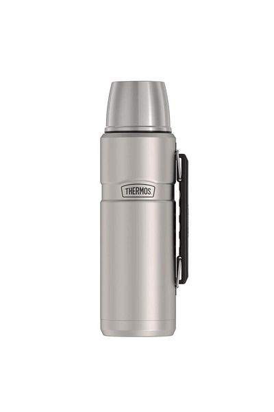 Thermos 1.2 Lt Stainless King Large with Matte Finibeli Electric Pump and Cushioned Bed Kit