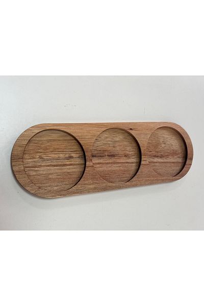 English Home Marsha Acacia Wooden Stand 8 cm X 10X cm X 29 cm