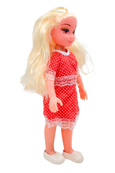 Global Toys Elissa Moda Bebek - 33 cm Sesli Kız Bebek