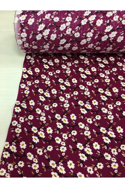Renk Tekstil Lüks Viskon Metrelik Kumaş 90 cm Eninde - Elbise - Gömlek - Etek - Şalvar - Pantolon