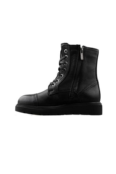 Harley Davidson Tums Black Leather Boots & Bootie