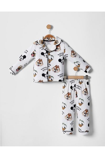 ENİA BABY Character Themed Boy's Cotton Pajamas Set