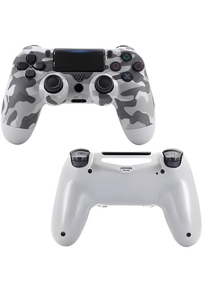 Primo Plus 2- Pieces Double Motor Vibration Wireless Controller For PlayStation 4