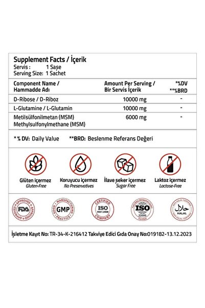 Validus Glucosamine + Chondroitin + MSM 90 Tablets