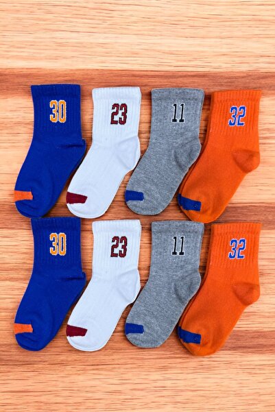 tibo 8 чифта безшевни детски чорапи за нос