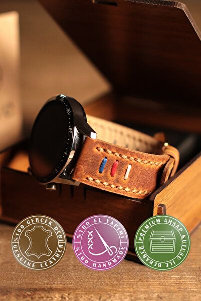 vagave Huawei Watch Deri Kordon Gt2 Gt2e Gt2 Pro Gt3 Gt4 Gt5 Pro Buds Active 46mm 22mm Saat Kayışı Üçip