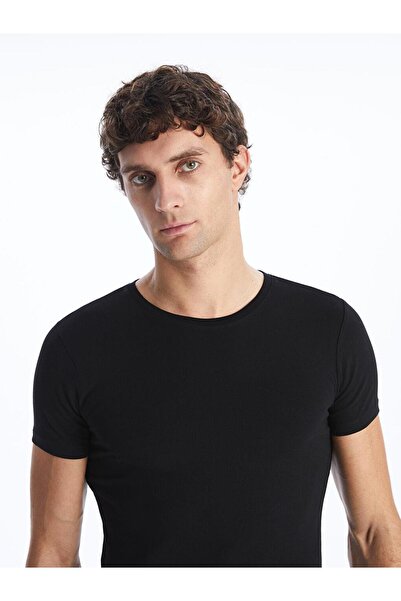 LC Waikiki Crew Neck Short Sleeve Men's Undershirt (S4)