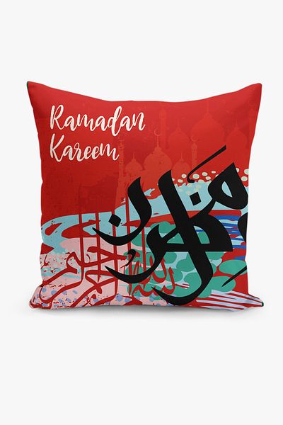 Filamente Husă de pernă cu model Ramadan, imprimată digitală pe două fețe - Ramadan