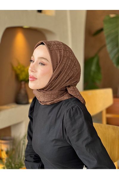 Modakaşmir وشاح بنمط عرقي من سلسلة جاكار حريري