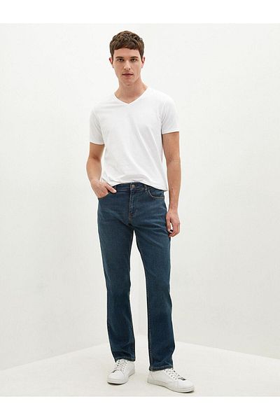 LC Waikiki 779 Pantaloni de jeans pentru bărbați cu croiala normală (S1)