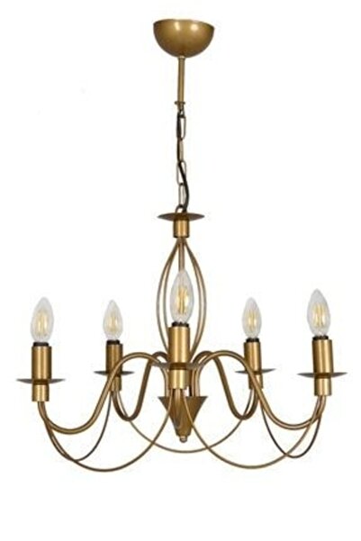 Aydınlatma Dünyam Çakra 5li Eskitme Avize