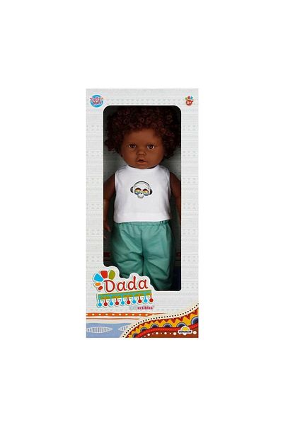 Sunman 1060091   Dada Baby with Curly Hair - 60 cm Sunman