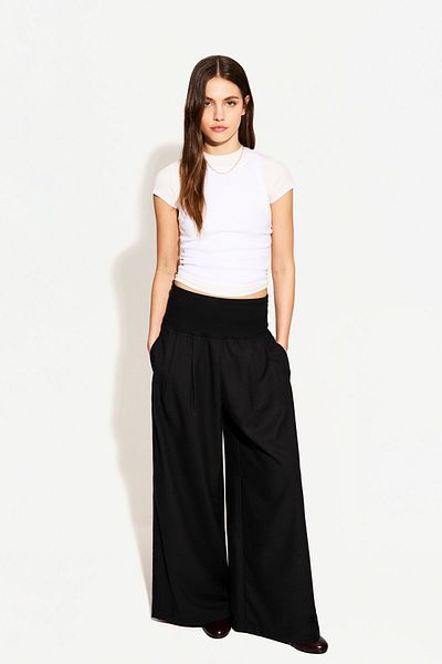 Bershka Wide-leg Trousers Ramadan
