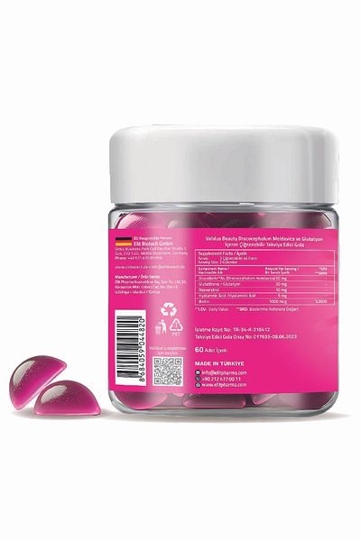Validus Dracobelle Nu Beauty - Collagen Boost 60 Gummies
