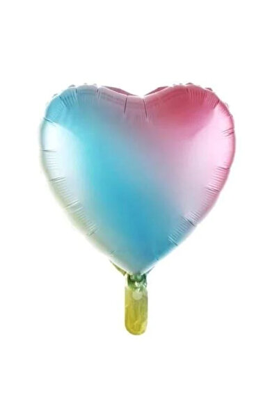 BALON DİYARI بالون فويل على شكل قلب مقاس 18 بوصة بألوان قوس قزح – ديكور مفعم ...
