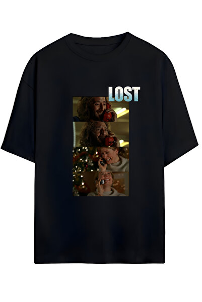 PERISENSE تي شيرت قطني ممشط كبير الحجم 100% قطن - تي شيرت صيفي مريح وفضفاض مط...