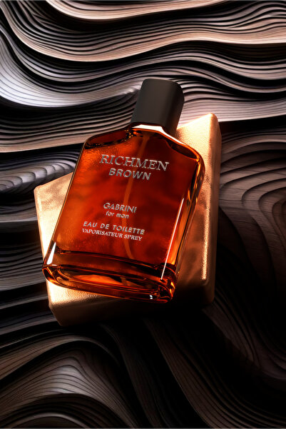 Gabrini Richmen Brown EDT For Man 100 ml 3 adet + koku kartı hediye