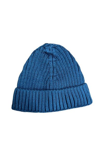 Mevo Unisex Knitwear Short Light Blue Colored Skullcap Beanie