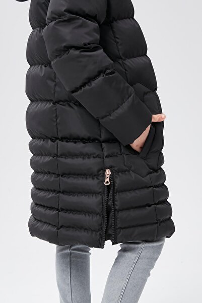 Benittokids Girl's Natural Fur Coat 51301