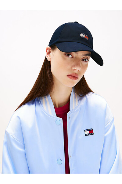 Tommy Hilfiger TJW HERITAGE CORE 5 PANEL Lacivert Kadın Şapka