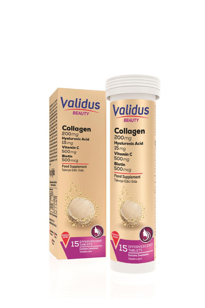 Validus Collagen Beauty 15 Effervescent Tablets