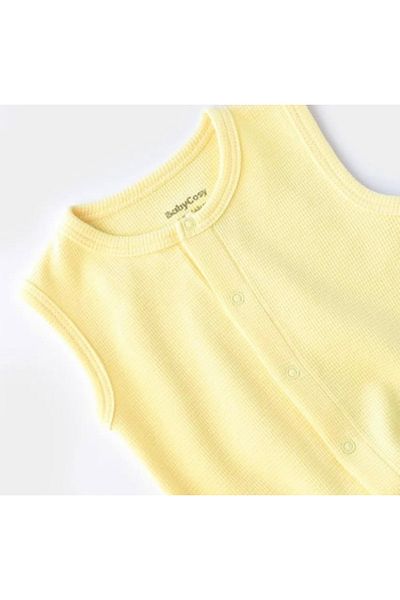 ToprikoKids Waffle 100% Organic Cotton Baby Romper