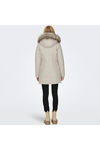 ONLY New Katy Women's Cream Coat (15300633-Mbm)