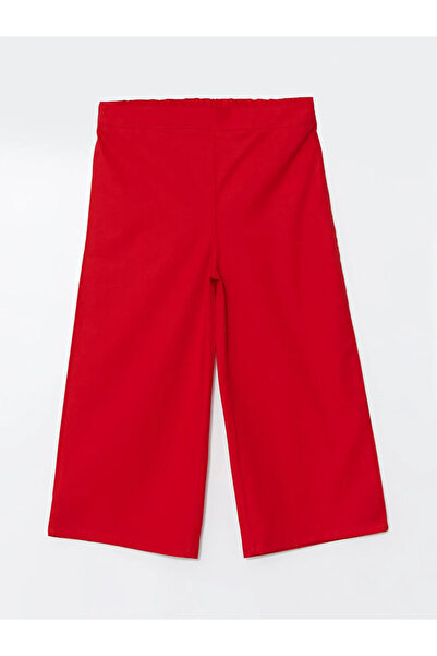 LC Waikiki Lcw Kids Red Crew Neck Sleeveless Girls Blouse and Leggings 2Pcs