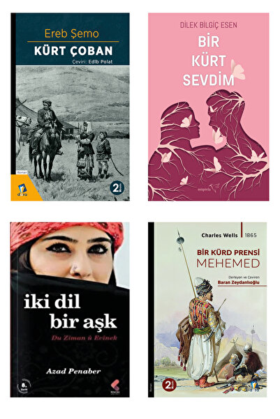 Dara Yayınları Bir Kürt Sevdim - Kürt Çobani - Bir Kürd Prensi mehemed - İki ...