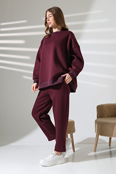 ensade Three Yarn Pants Sweatshirt Set