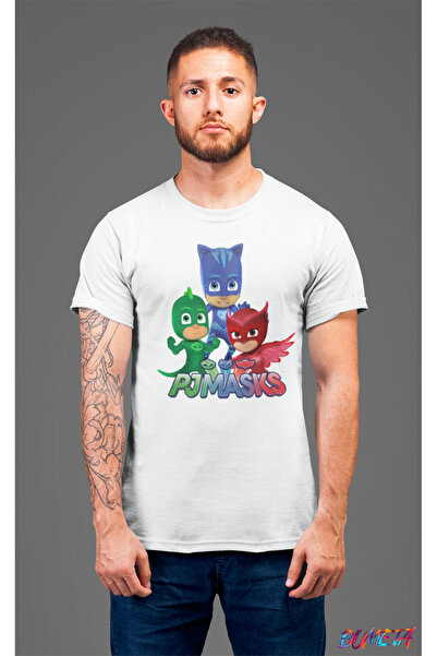 Bumeta Pijimaske Piji maska Catboy Gekko Owlett Svi Lik likovi Unisex majica ...