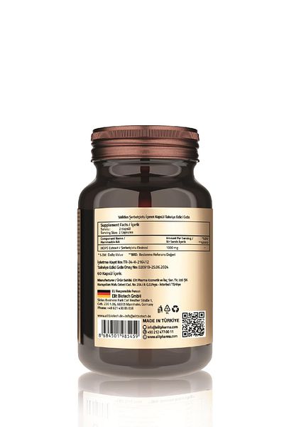 Validus Humulus Lupulus (Hops) 1000 Mg 60 Capsules