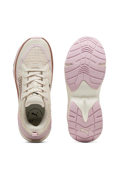 Puma Softride Divine Metal Kadın Bej Koşu Ayakkabısı 31016704